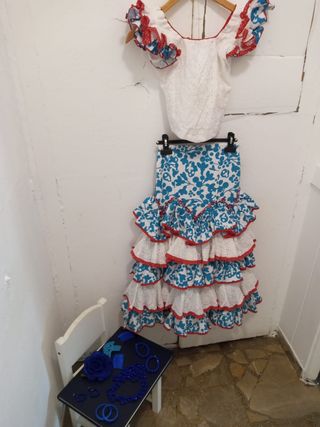 Traje de flamenca 