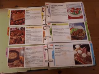 Recetas de cocina vintage revista Garbo