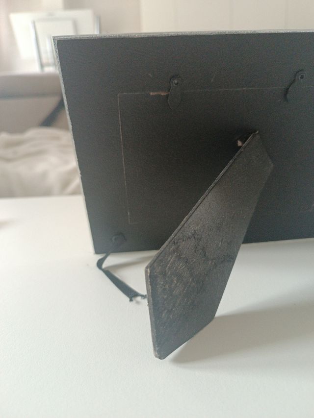 pack 2 marcos fotos plateado con brillantina