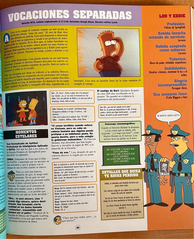 Guía completa de Los Simpson