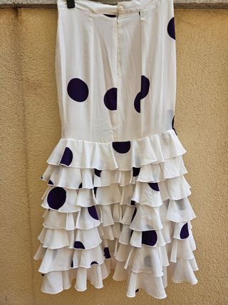 Falda flamenca volantes 