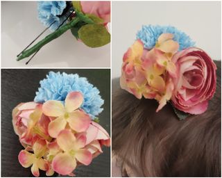 2o3año Traje Flamenca mantoncillo alpargatas flor