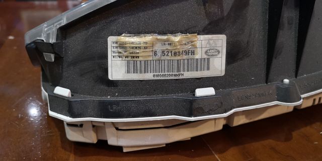 freelander 2 quadro strumenti