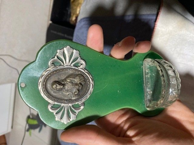 ACQUASANTIERA VERDE ANTICA DA COLLEZIONE