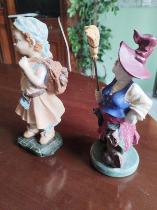 Dos figuras de cerámica