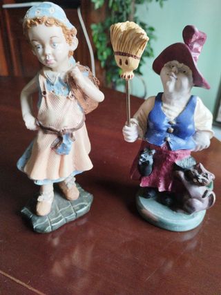 Dos figuras de cerámica