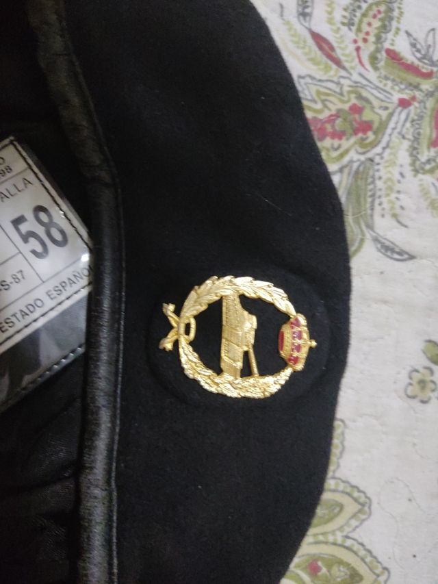 Boina militar carros 58