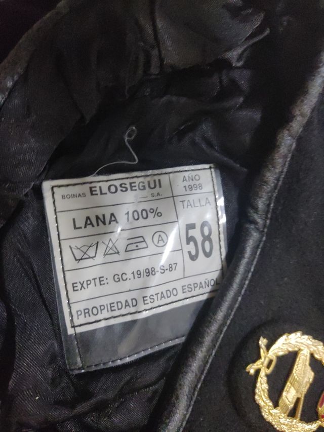 Boina militar carros 58