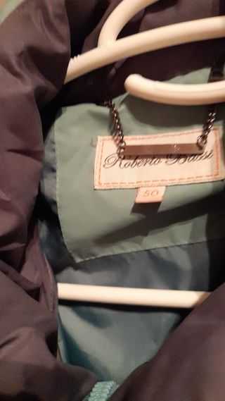 Parka mujer 3/4. Verde agua