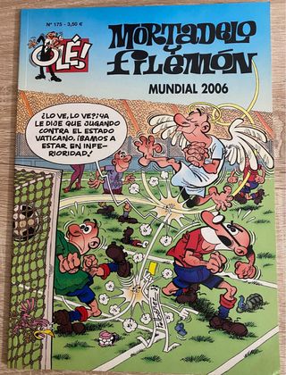 Mortadelo- Colección Olé 175 Mundial 2006