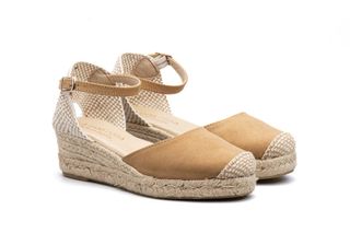 alpargata yute mujer arena cuña