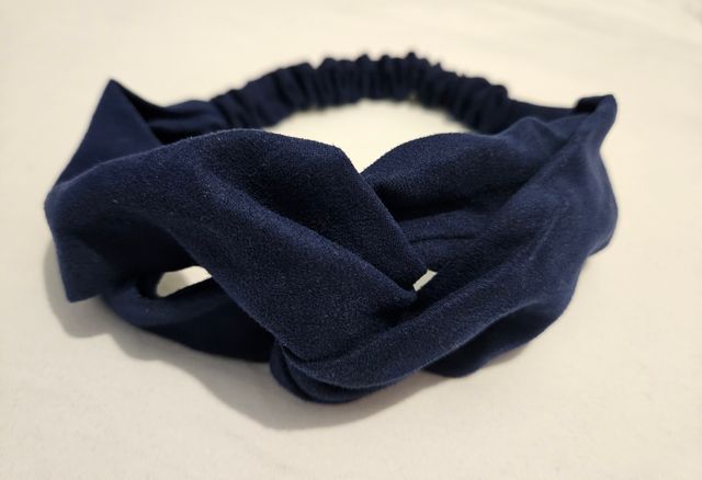 2 Fasce per capelli rosso/blu