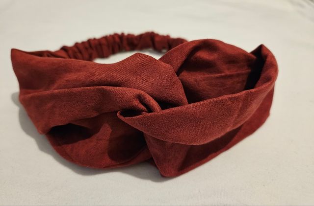 2 Fasce per capelli rosso/blu