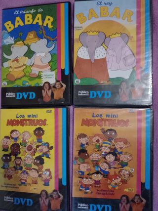 DIBUJOS PARA NIÑOS (DVDS)