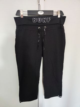 Pinocchietto nero sport Bunf tg S