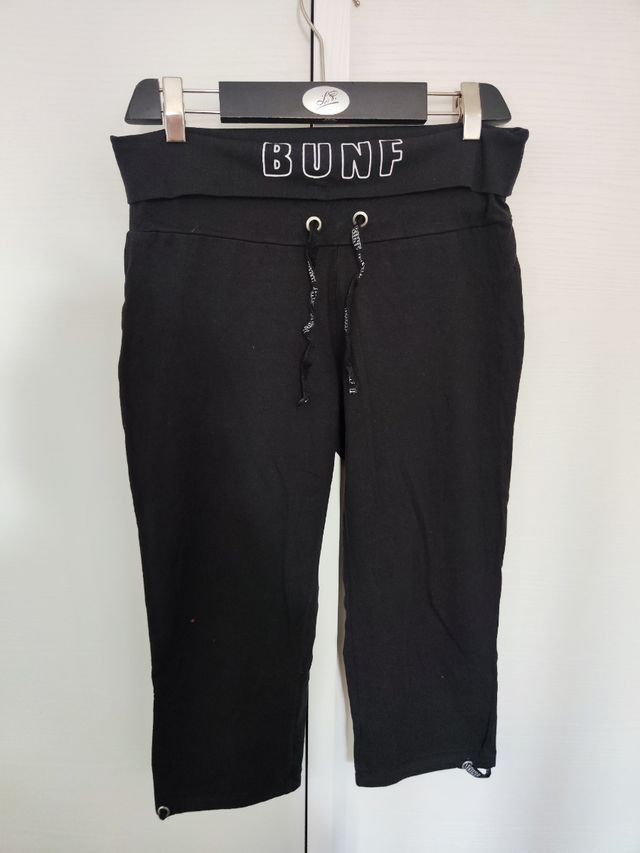 Pinocchietto nero sport Bunf tg S