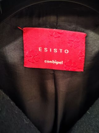 Cappotto nero Conbipel tg M