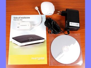 Modem/Router adsl e voce Technicolor Fastweb tg784