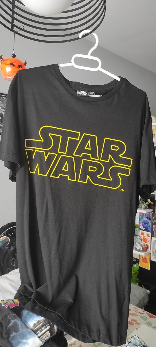 Camiseta Star Wars letras