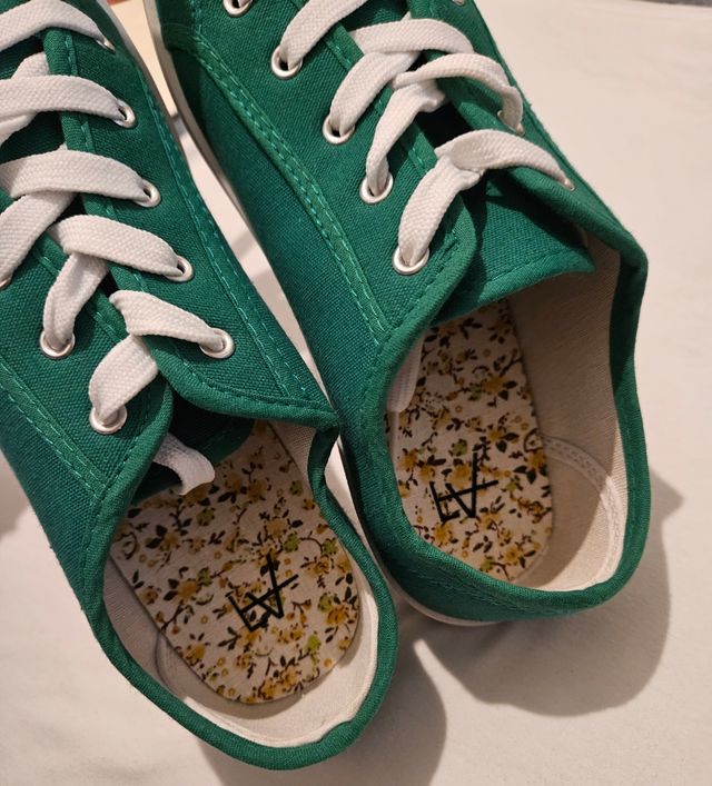 Sneakers basse verdi