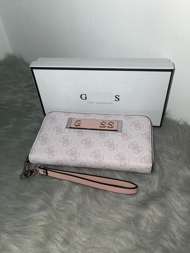 Monedero Tarjetero Rosa