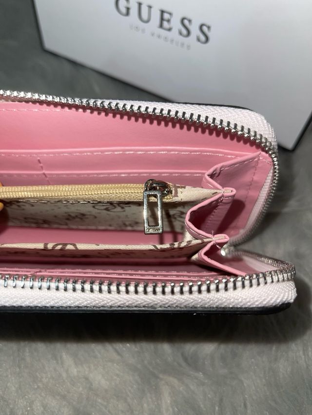 Monedero Tarjetero Rosa