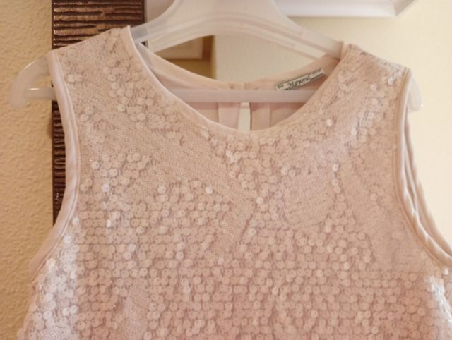 Vestido chica ocasiones especiales sin mangas