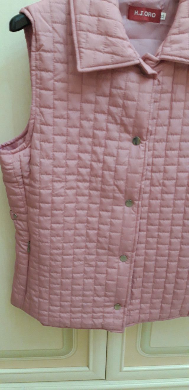 Smanicato rosa. Foderato.