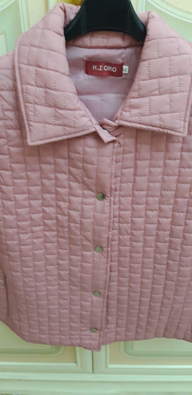 Smanicato rosa. Foderato.