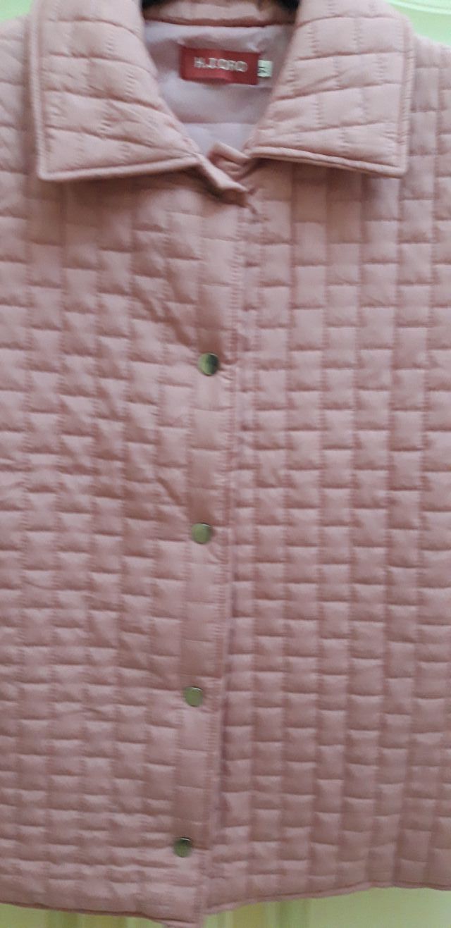 Smanicato rosa. Foderato.