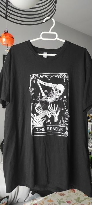 Camiseta Carta del Tarot Esqueleto 