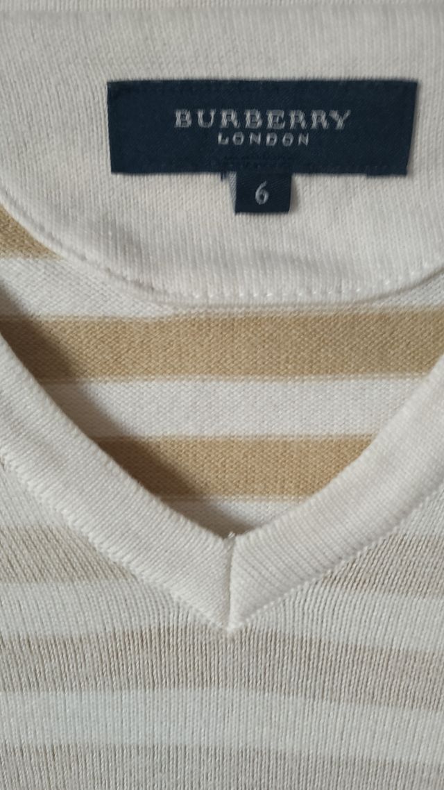 Burberry London man pullover size 6, XL