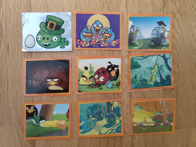 Colección cartas Angry Birds
