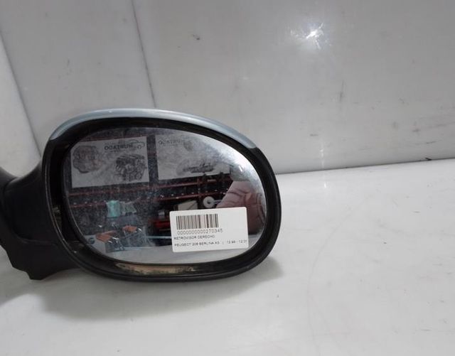 Peugeot retrovisor derecho 206 berlina xs 270345