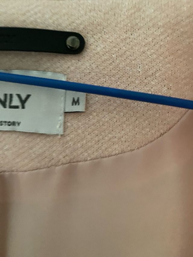 Chaqueta , Blazer mujer , rosa pálido