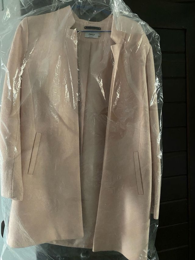 Chaqueta , Blazer mujer , rosa pálido