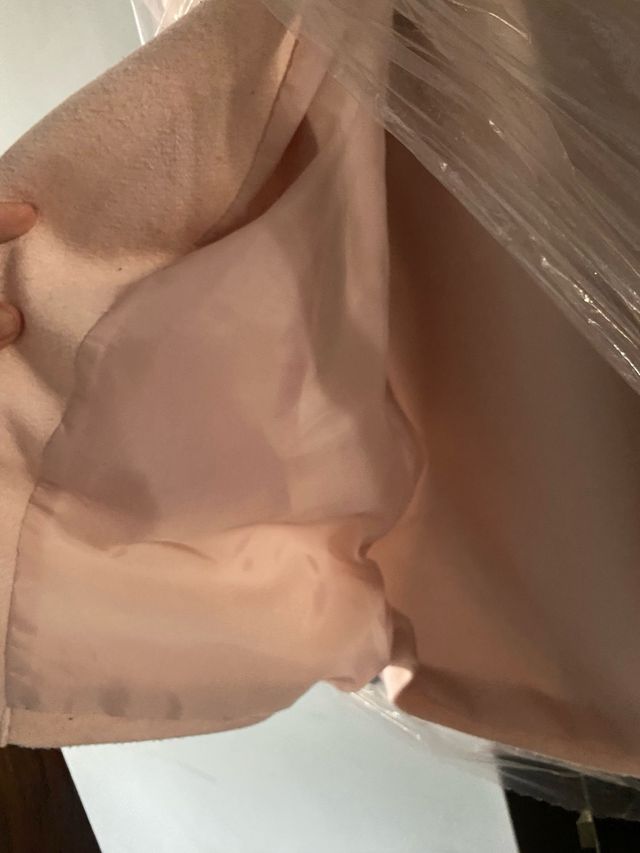 Chaqueta , Blazer mujer , rosa pálido