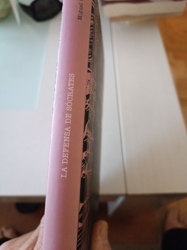 La defensa de Sócrates. Miguel García -B