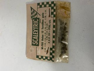 SCALEXTRIC BOLSA TORNILLOS GUIA