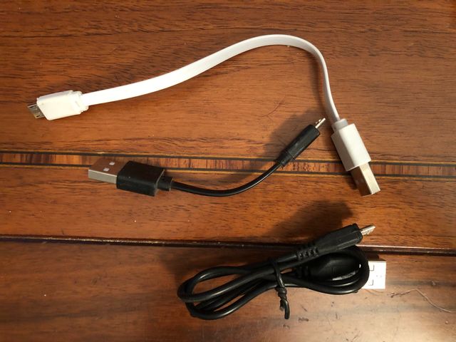 Lotto di 8 cavi da USB-A a micro-USB