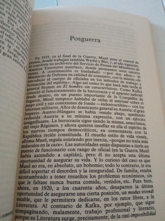 Robert Musil y la crisis del arte.