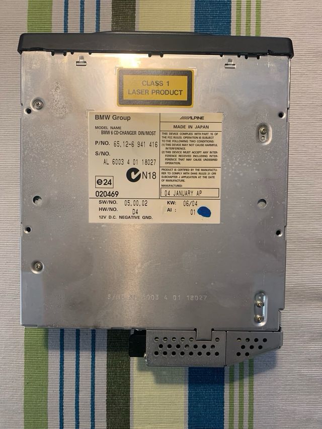 Caja de 6 discos Bmw E60