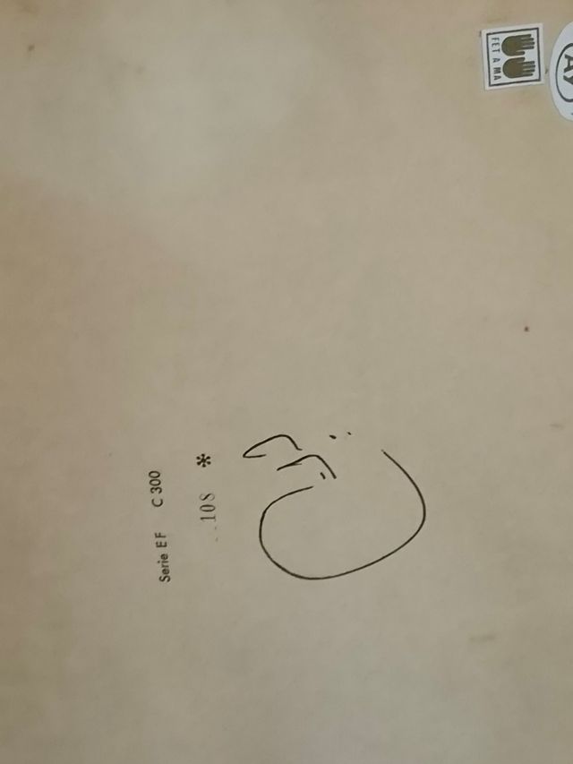 Cuadro de cerámica de colección hecho a mano