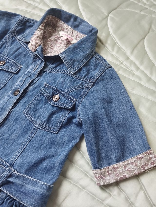Vestido vaquero niña