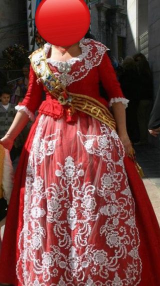 Traje fallera, Traje valenciana