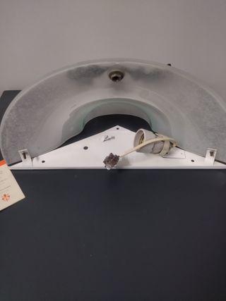 Applique in vetro scavo