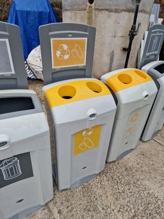 Papelera reciclaje ideal oficinas