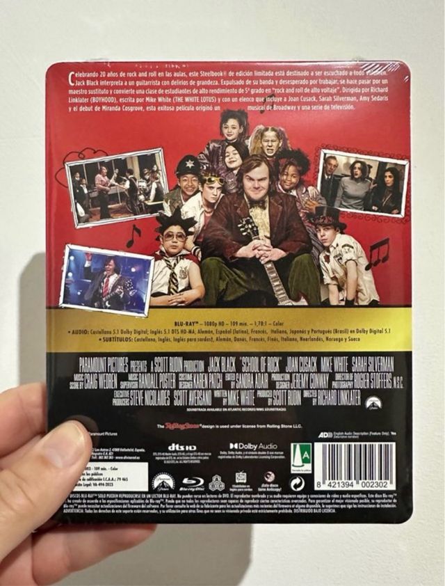 SCHOOL OF ROCK - Steelbook Blu-ray