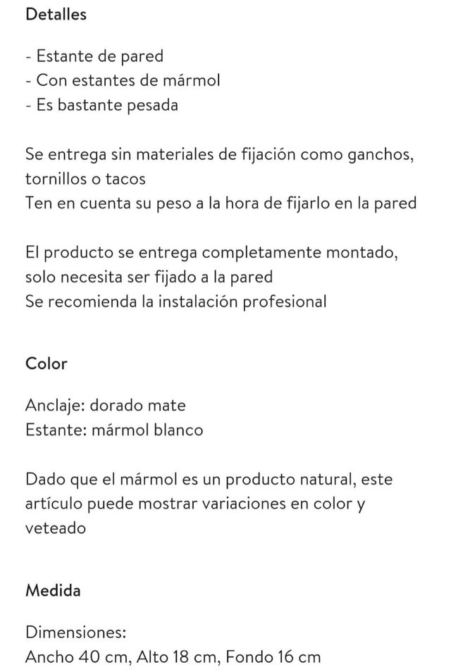 Estanterías mármol Westwing