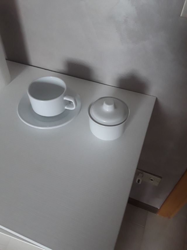 Tazza e zuccheriera